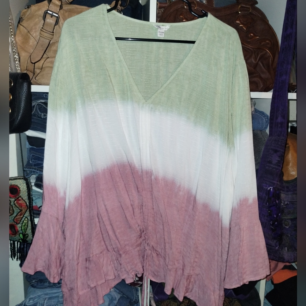Cato 26/28 Blouse Tie-dye - Picture 2 of 10